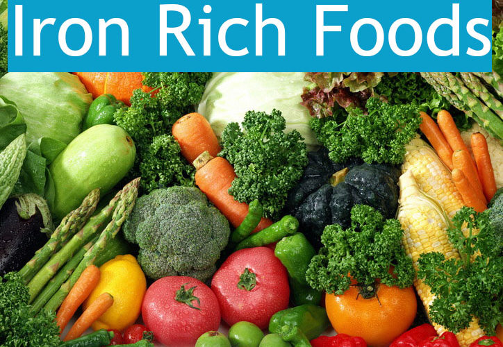 Iron rich foods
