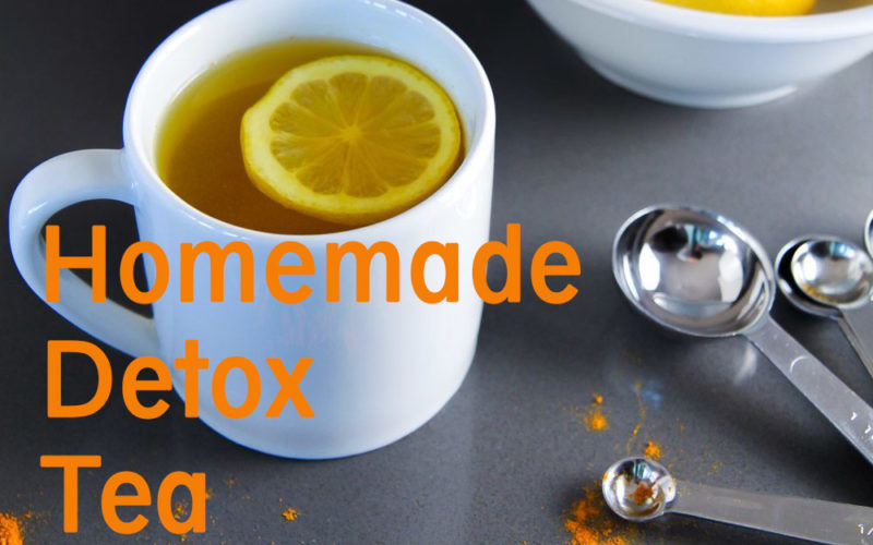 Homemade detox tea